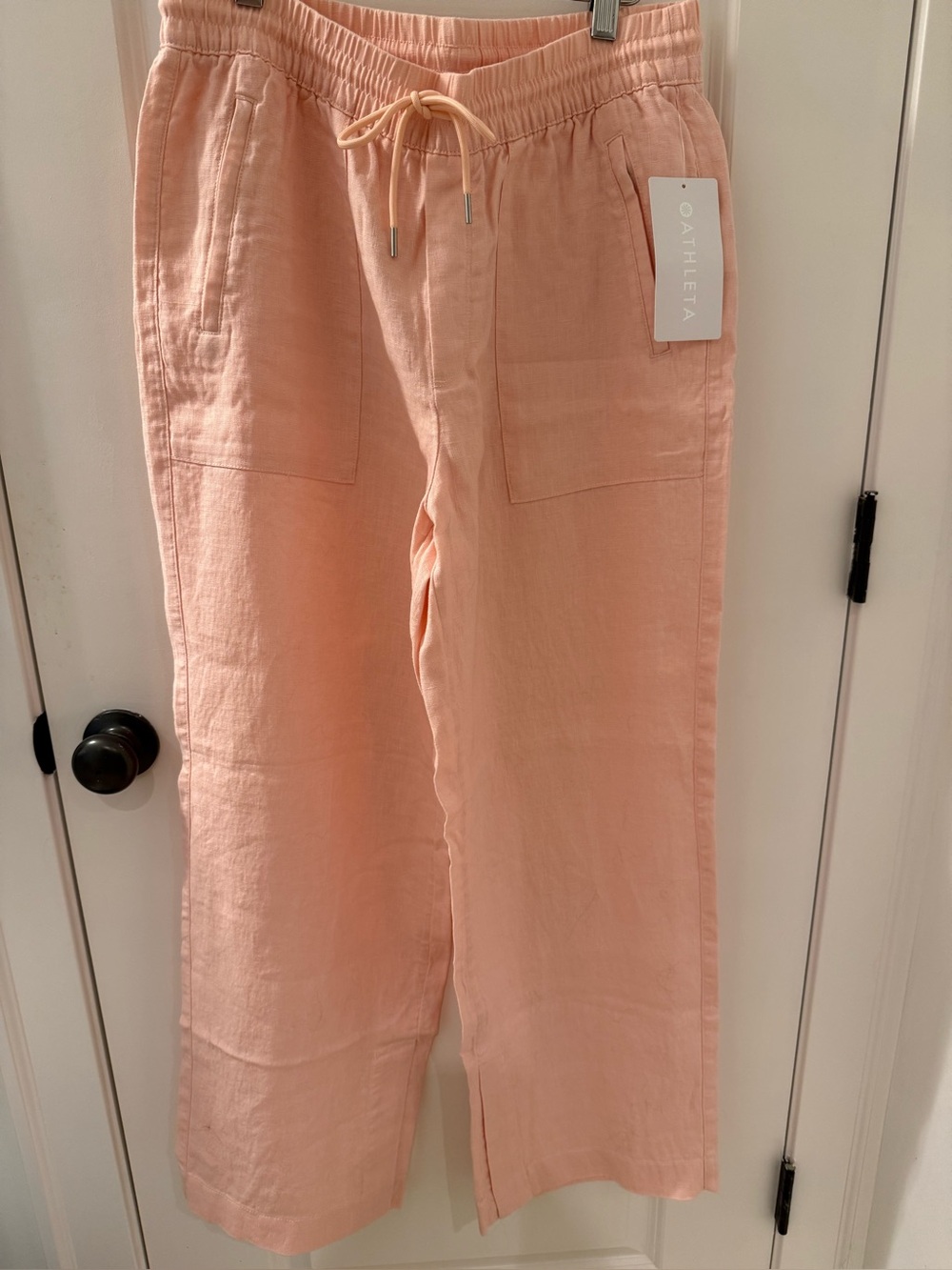 Athleta Retreat Linen Wide Leg Pant - NWT